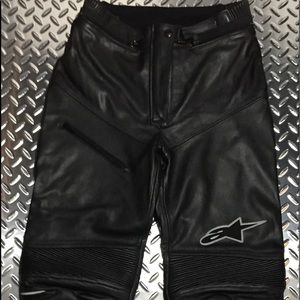 Women’s Alpinestars Leather Motorcycle Pants